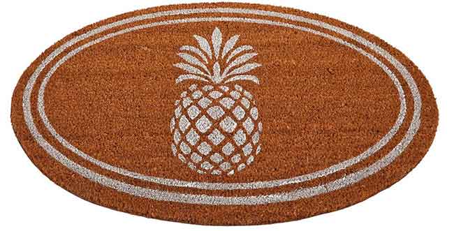 Pineapple Welcome Mat