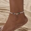 Beaded Dolphin Anklet