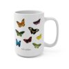 Butterfly Mug with Colorful Butterflies