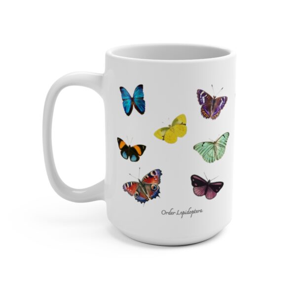Butterfly Mug with Colorful Butterflies