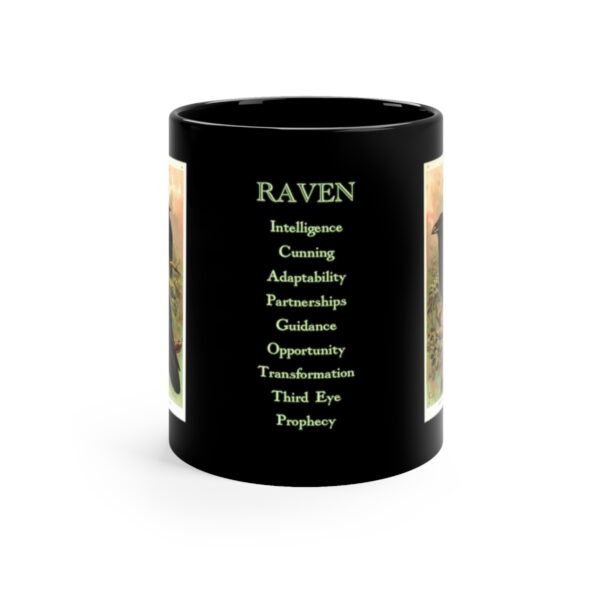 Raven Coffee Mug Symbolic Meanings