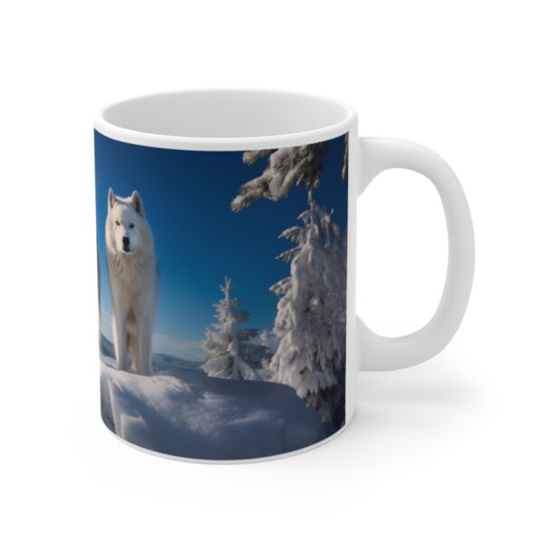 White Wolf Coffee Mug