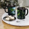 Blue Morpho Butterflies Tropical Paradise Mugs