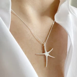 Sterling Silver Starfish Necklace